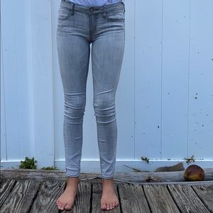grey jeans